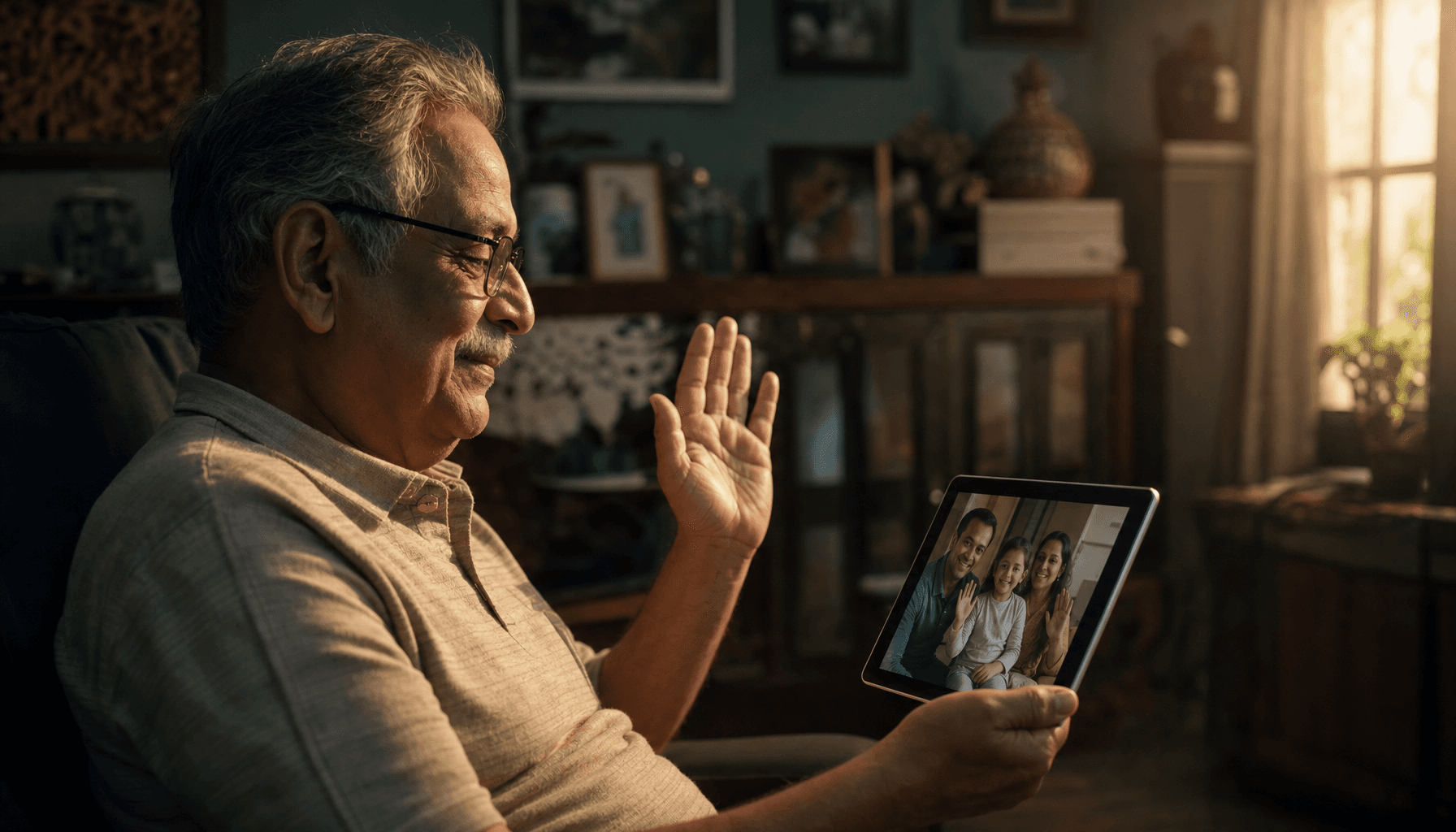 Staying in Touch: Video Calling Made Easy for Grandparents