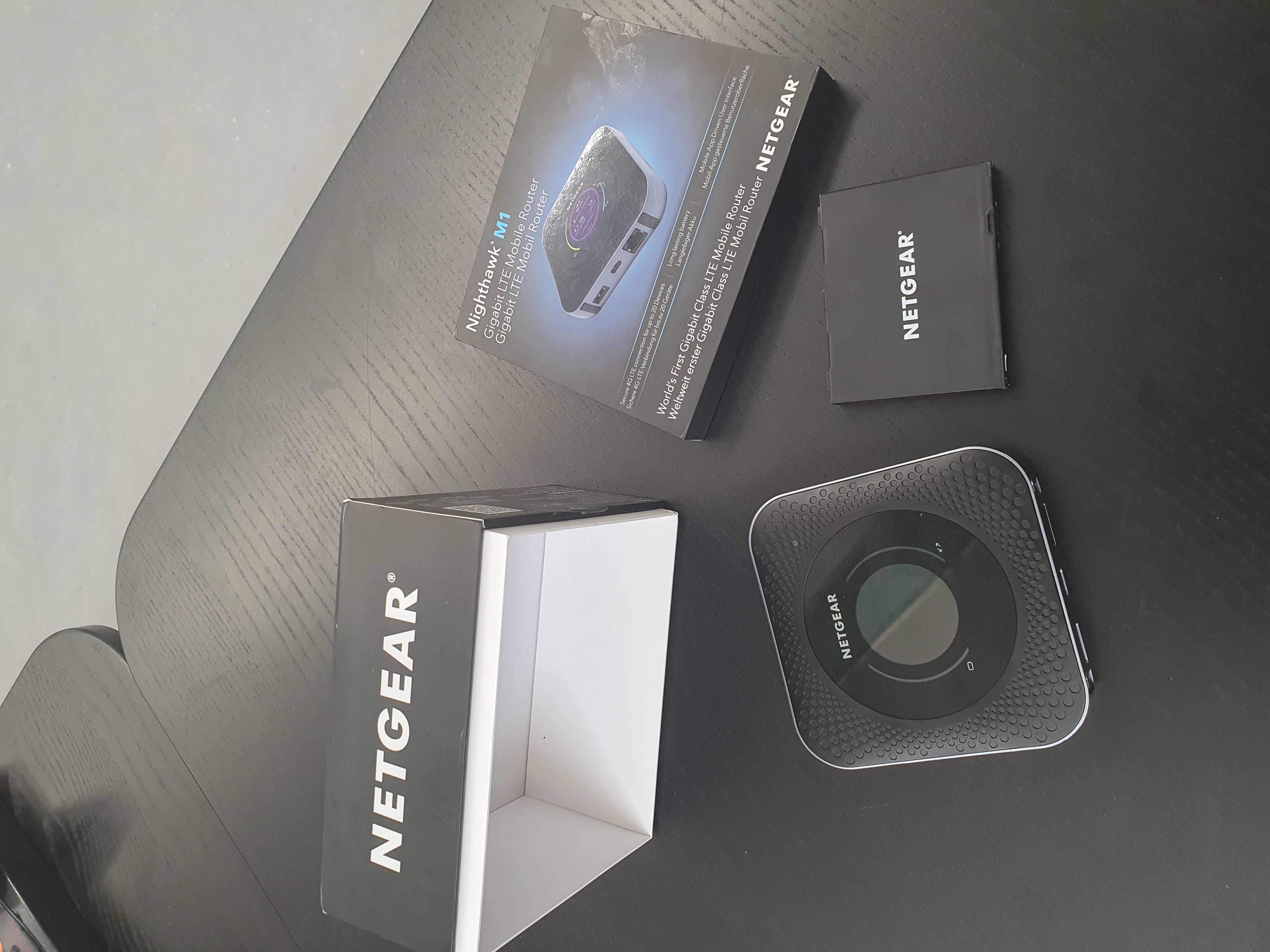 NETGEAR Nighthawk M1 router back view