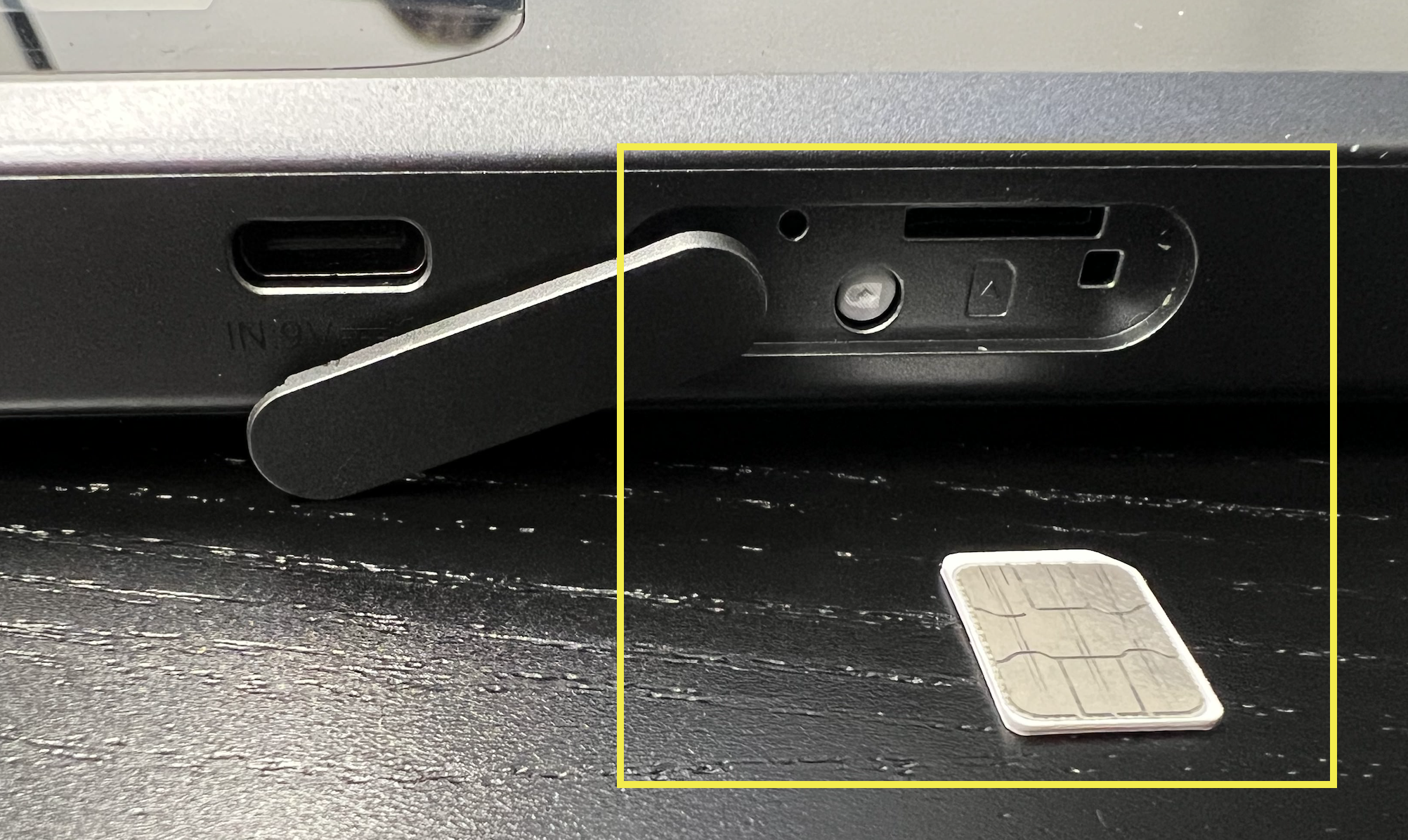 ZTE MU5120 SIM insertion guide